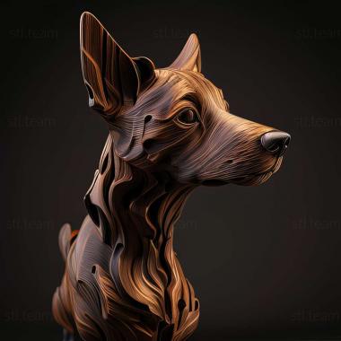 3D model Cromforlander dog (STL)